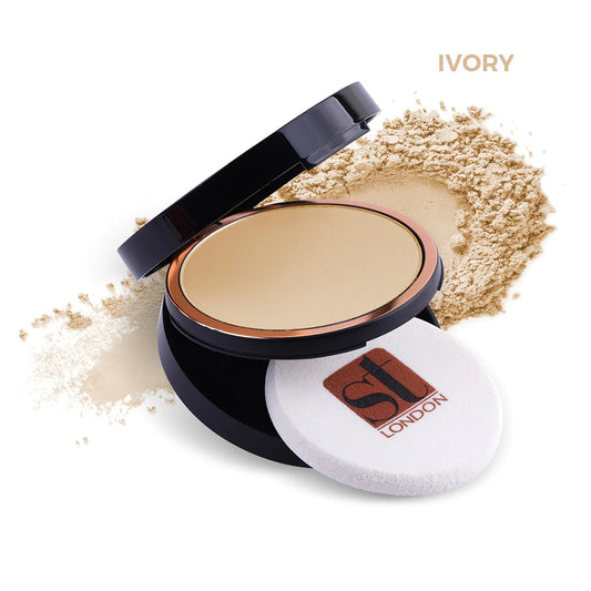 ST-LONDON IVORY DUAL W&D COMPACT POWDER