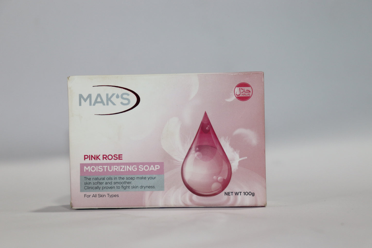 MAKS Pink Rose Moisturizing Soap