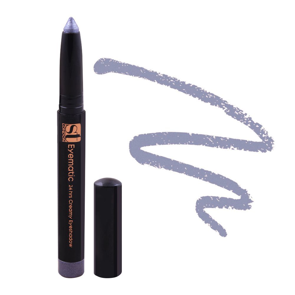 Eyematic Creamy Eye Shadow, Silver Gray freeshipping - thehimherstore