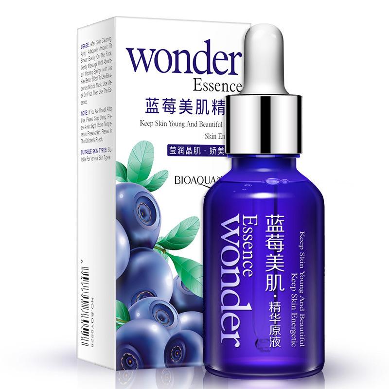 BIOAQUA NATURAL BLUEBERRY WONDER ESSENCE FACIAL SERUM