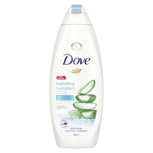 Dove Hydrating Body Wash with Aloe and Birch Water - 650ml freeshipping - thehimherstore