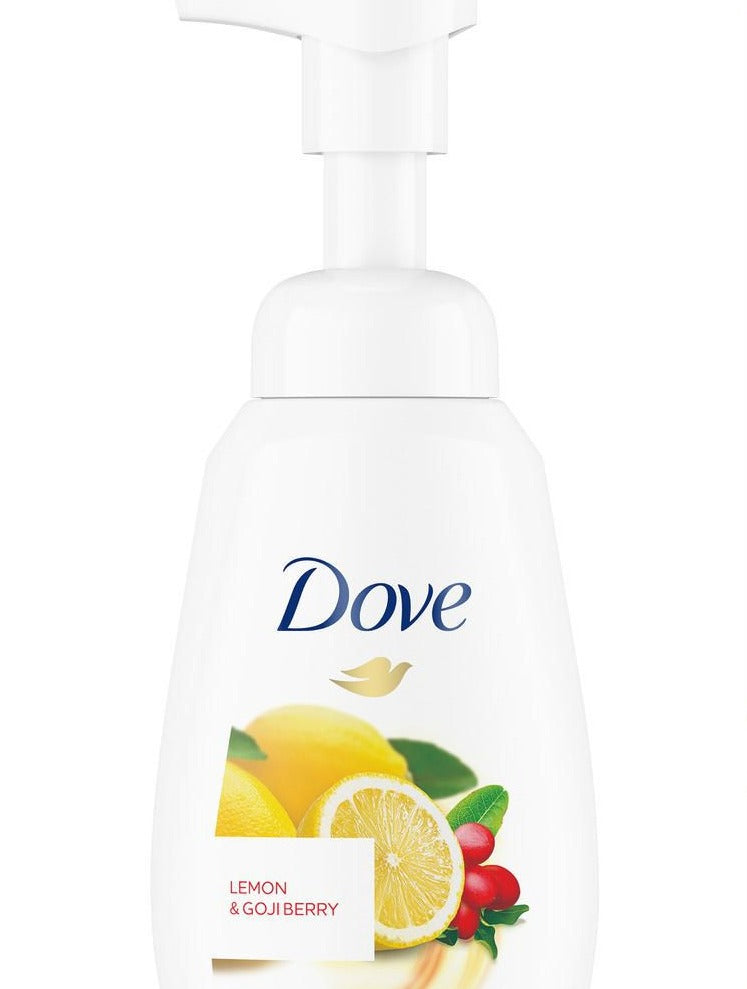 Dove Lemon &amp; Goji Berry Foaming Hand Wash - 200ml freeshipping - thehimherstore