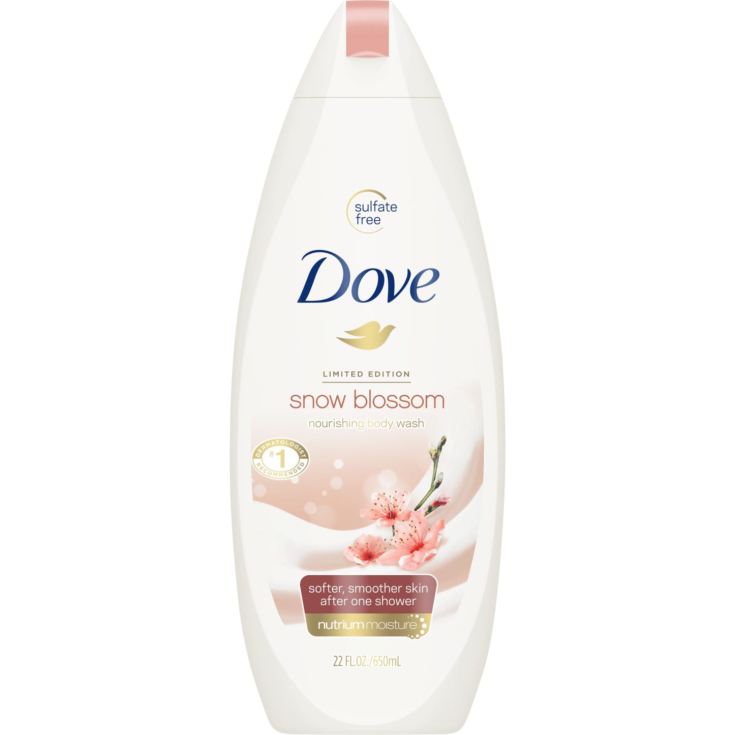 Dove Body Wash Snow Blossom - 650ml freeshipping - thehimherstore