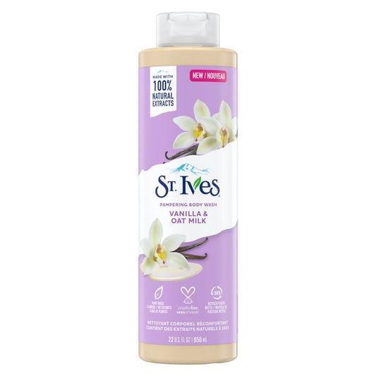 St.Ives Pampering Body Wash Vanilla & Oat Milk 650ml