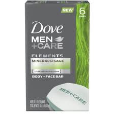 Men+Care Elements Minerals + Sage Bar - 120gm freeshipping - thehimherstore