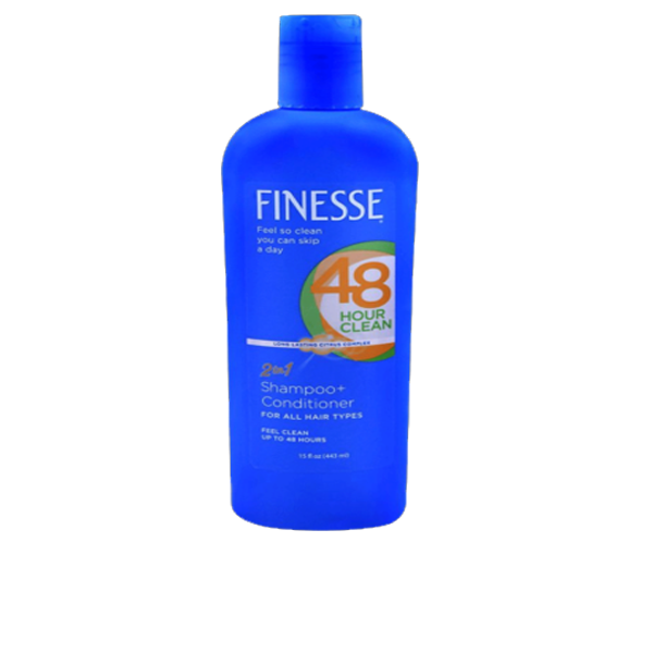 Finesse 48 Hour Clean 2-In-1 Shampoo + Conditioner, For All Hair Types, 15oz freeshipping - thehimherstore